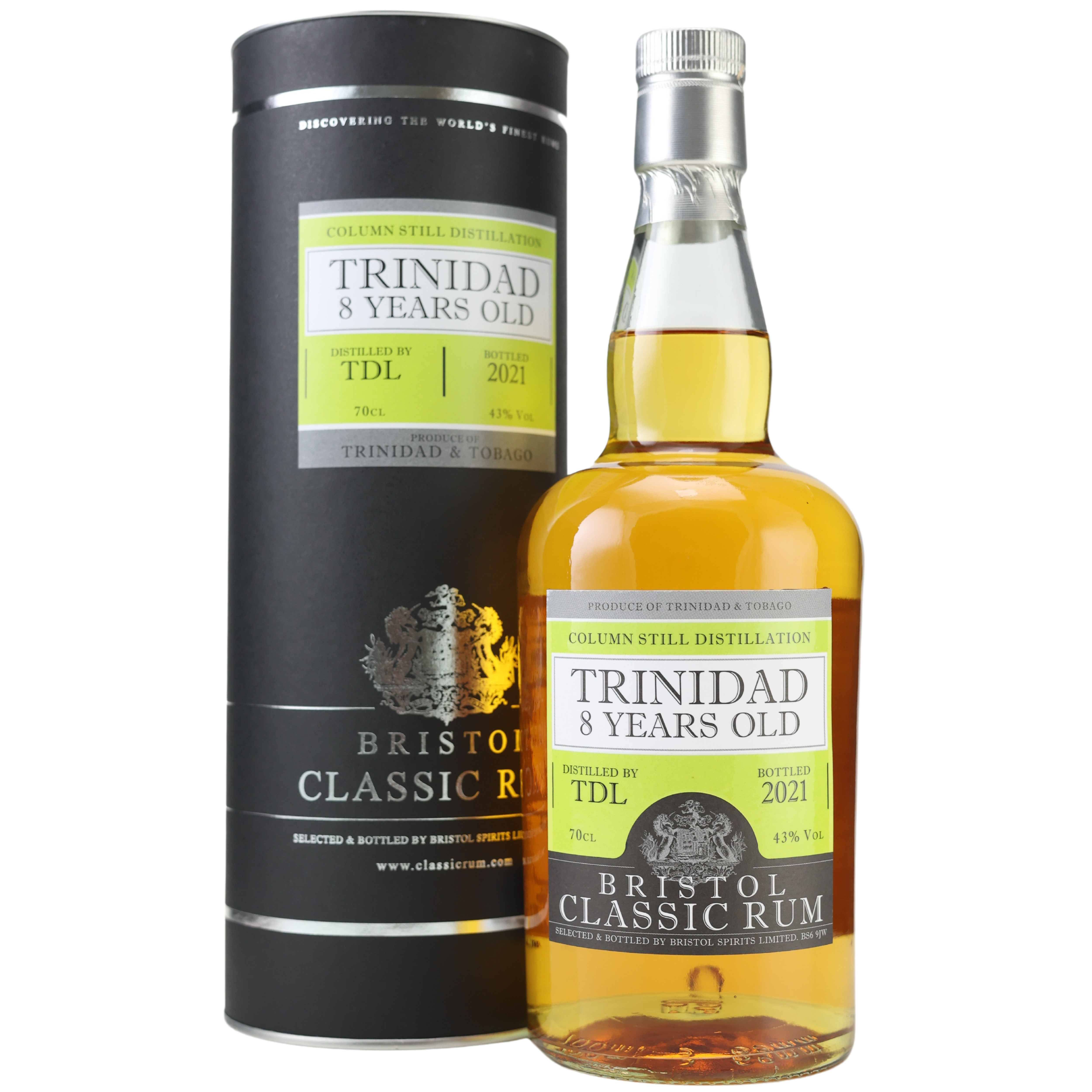Bristol Trinidad 8 Jahre 2021 Rum 43% 0,7l