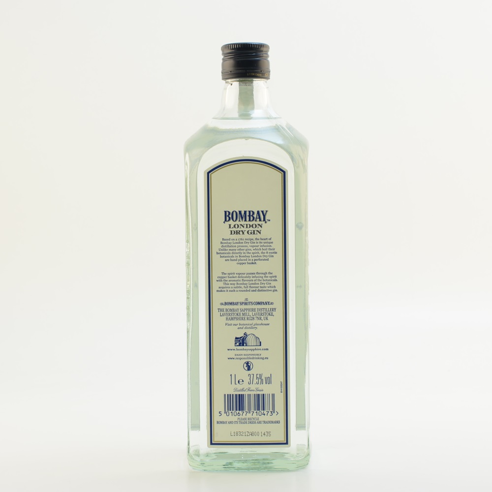 Bombay Original London Dry Gin 37,5% 1,0l
