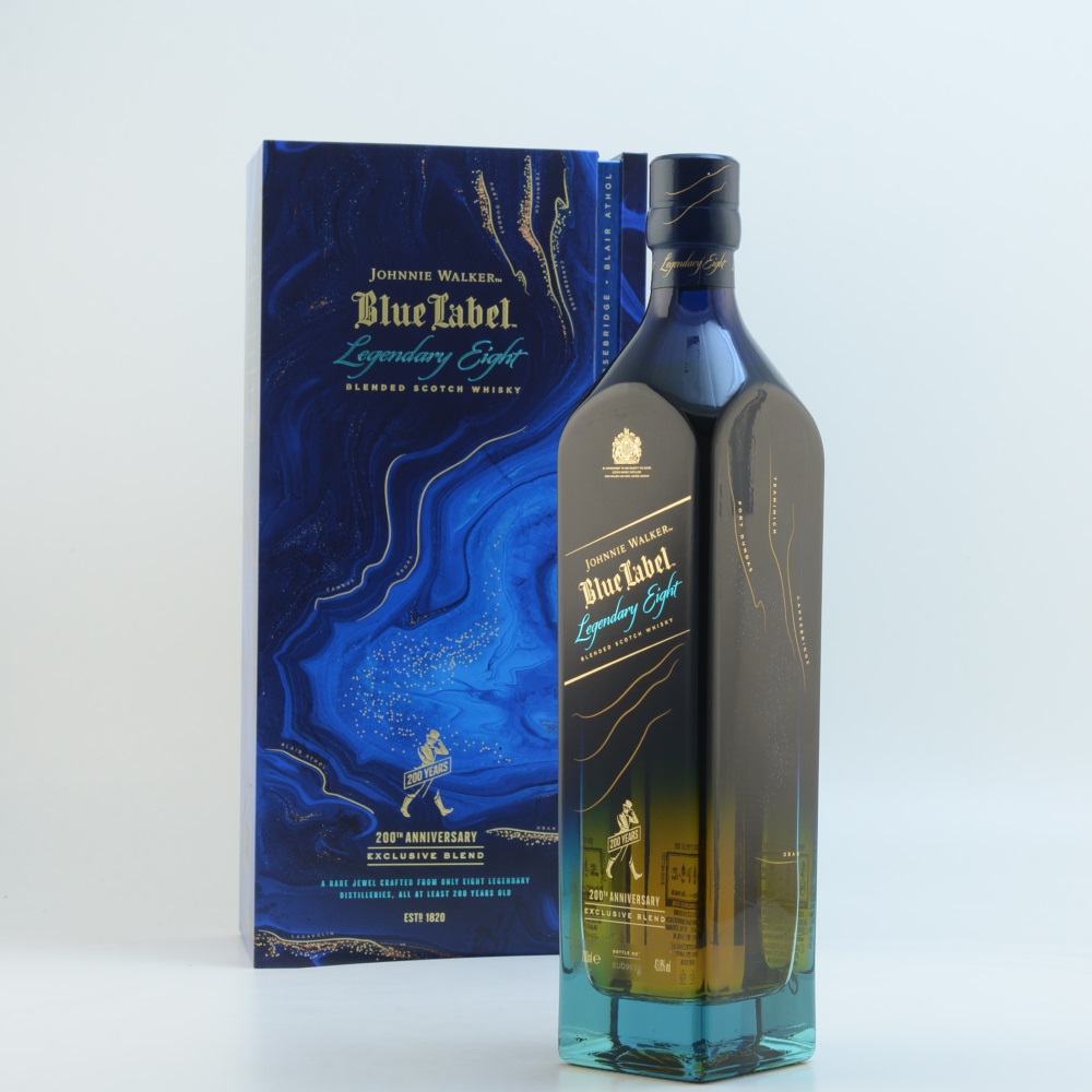 Johnnie Walker Blue Label Legendary Eight Blended Scotch Whisky 43,8% 0,7l