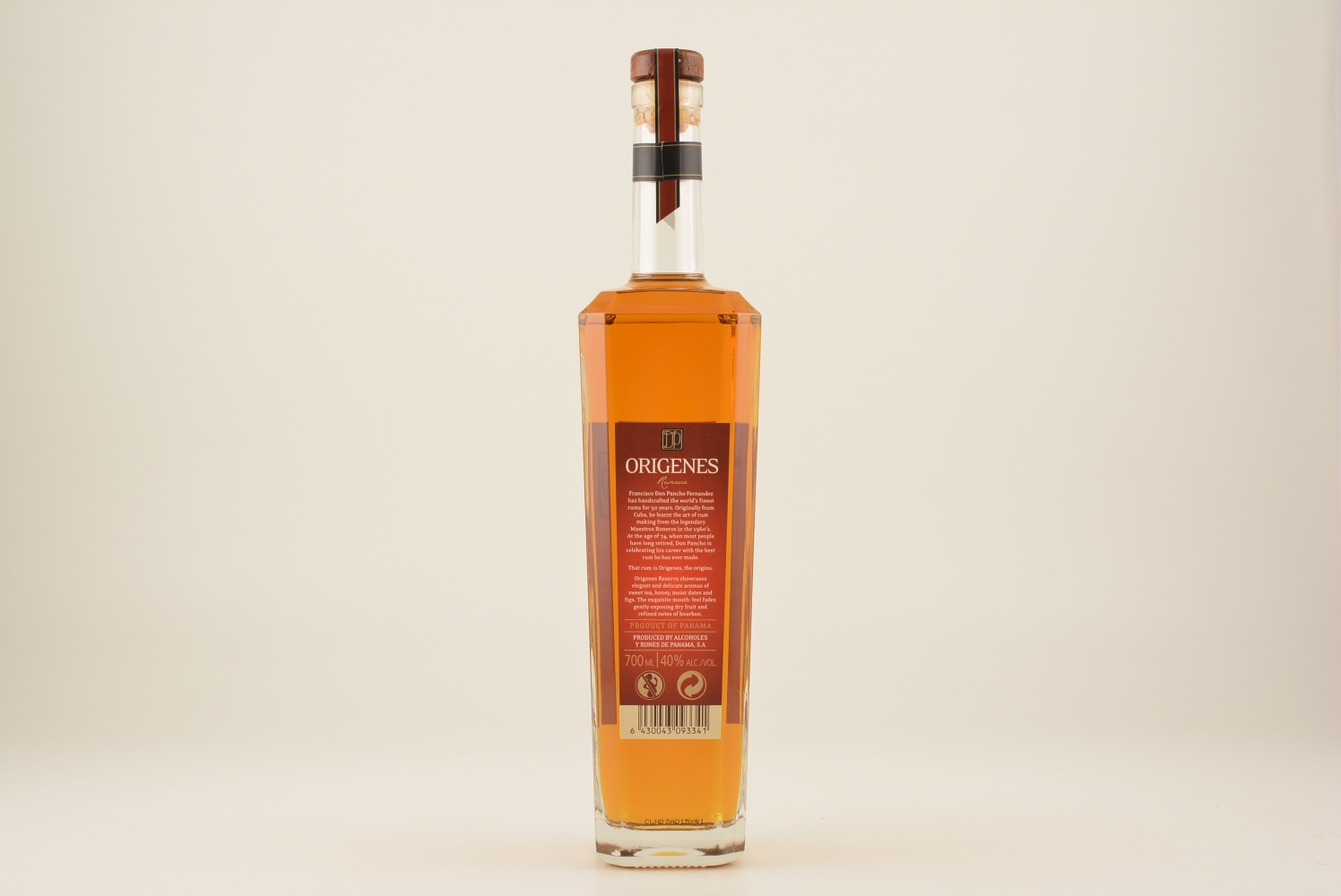 Origenes 8 Jahre Panama Rum 40% 0,7l