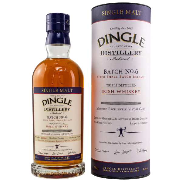 Dingle Batch No.6 Single Malt Irish Whiskey 46,5% 0,7l