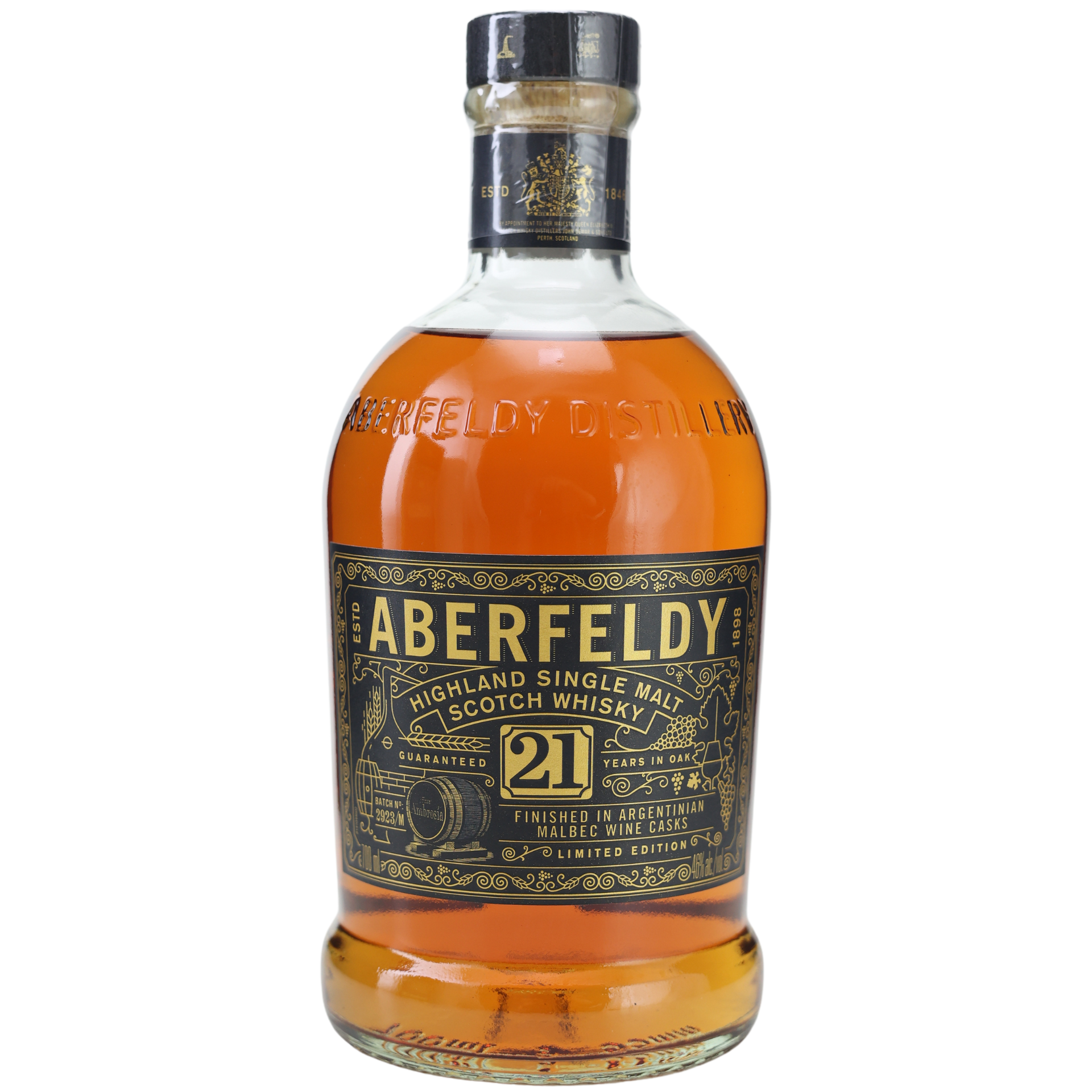 Aberfeldy 21 Jahre Malbec Finish Highland Whisky 46% 0,7l