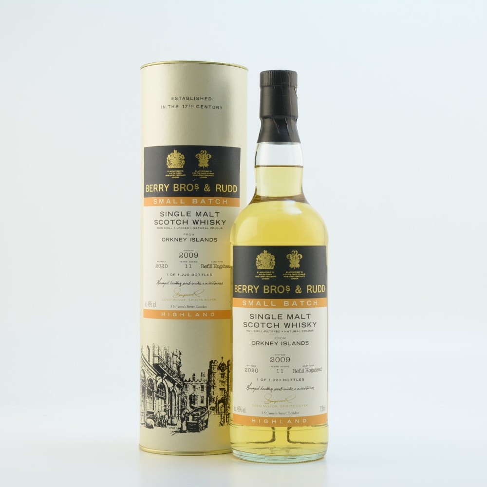Berry Bros & Rudd Orkney 11 Jahre Whisky 46% 0,7l