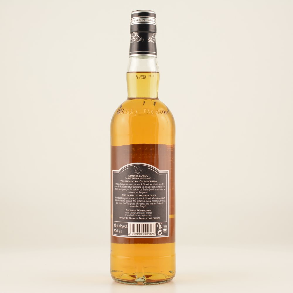 Armorik Single Malt de Bretagne Whisky 46% 0,7l