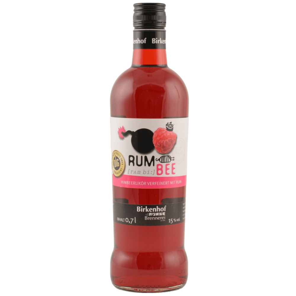 Birkenhof RumBee Himbeerlikör mit Rum 15% 0,7l