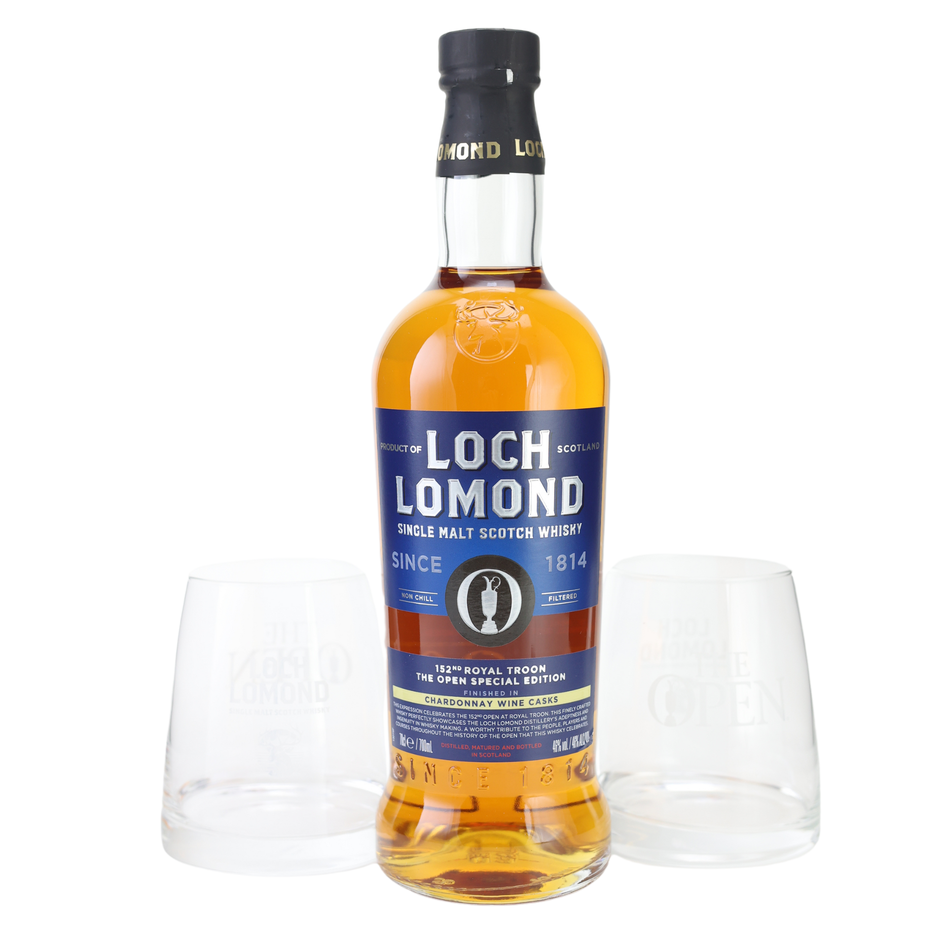 Loch Lomond Special Edition 2024 1st Fill Chardonnay Wine Finish Whisky 46,0 % 0,7 + 2 Gläserl