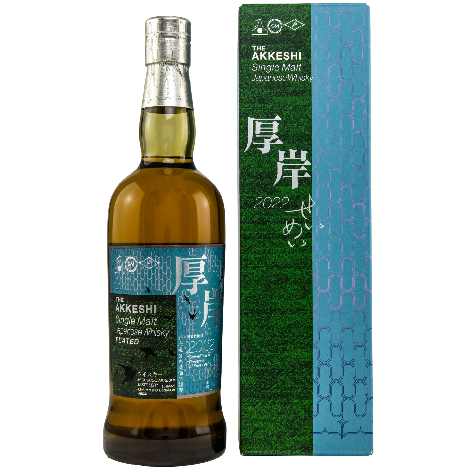Akkeshi Seimei 2022 Peated Single Malt Japanese Whisky 55% 0,7l