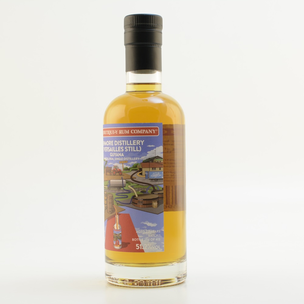 TBRC Guyana Enmore Pot Still Rum 27 Jahre 51,2% 0,5l