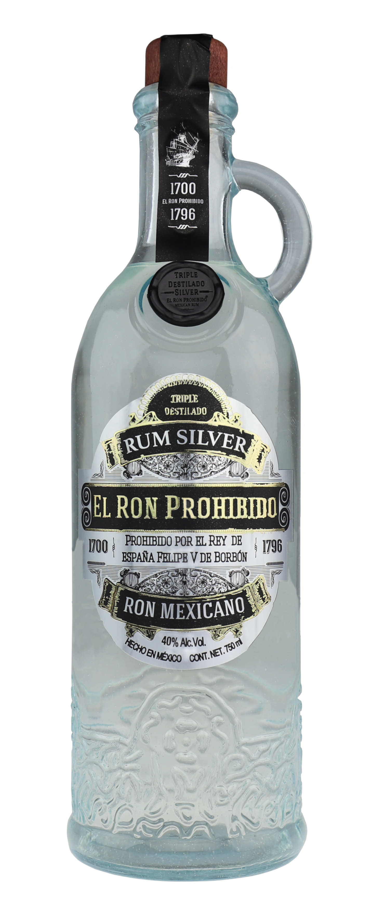 El Ron Prohibido Silver Rum 40% 0,7l