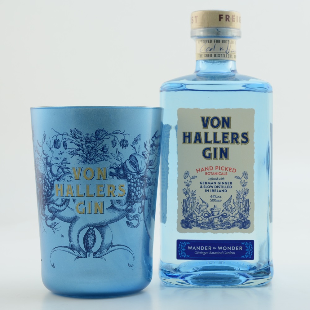 Von Hallers Gin Geschenkbox mit Becher