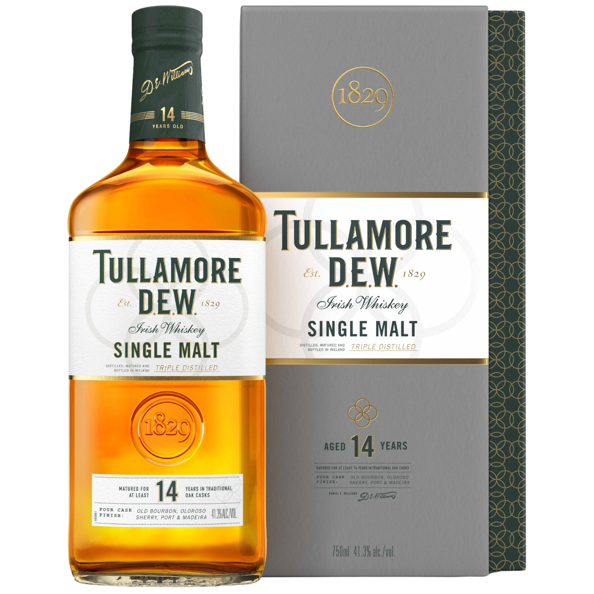 Tullamore Dew 14 Jahre Irish Whiskey 41,3% 0,7l