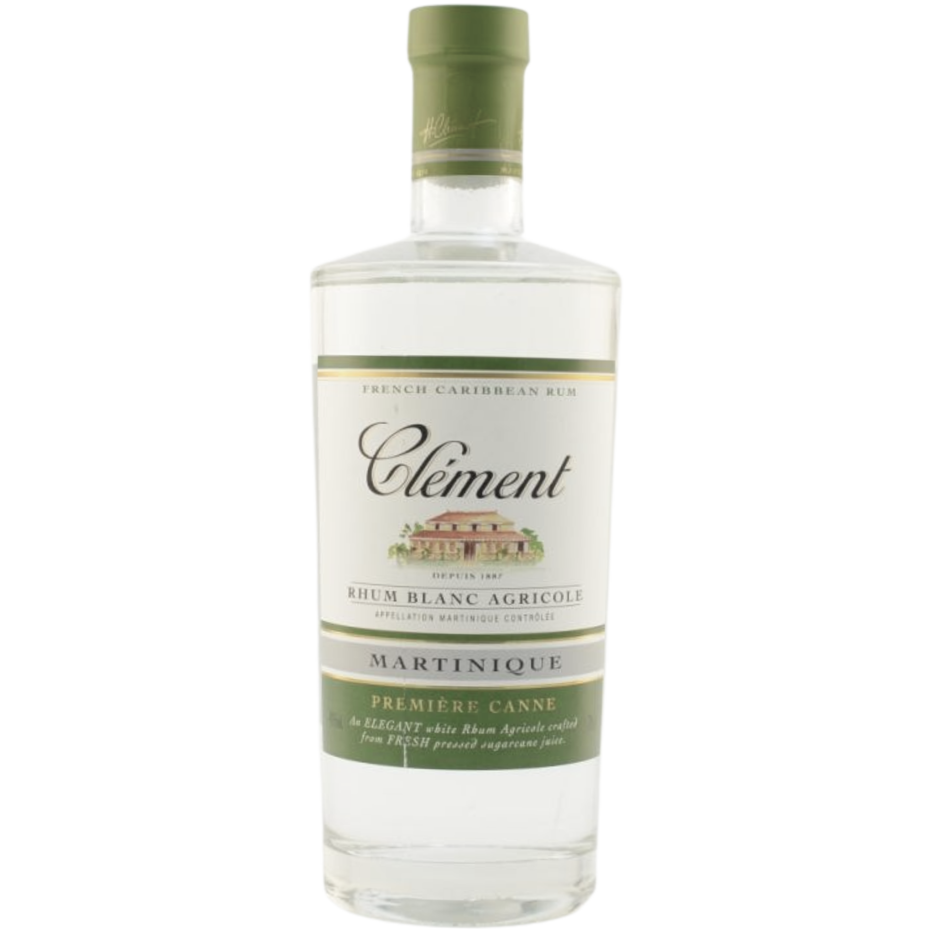 Clement Rhum Agricole Blanc Natural A.O.C 40% 0,7l