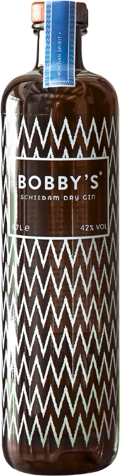 Bobby´s Schiedam Dry Gin 42% 0,7l Geschenkset mit Glas