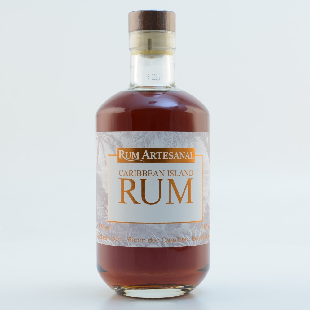 Rum Artesanal Caribbean Island Blend 40% 0,5l