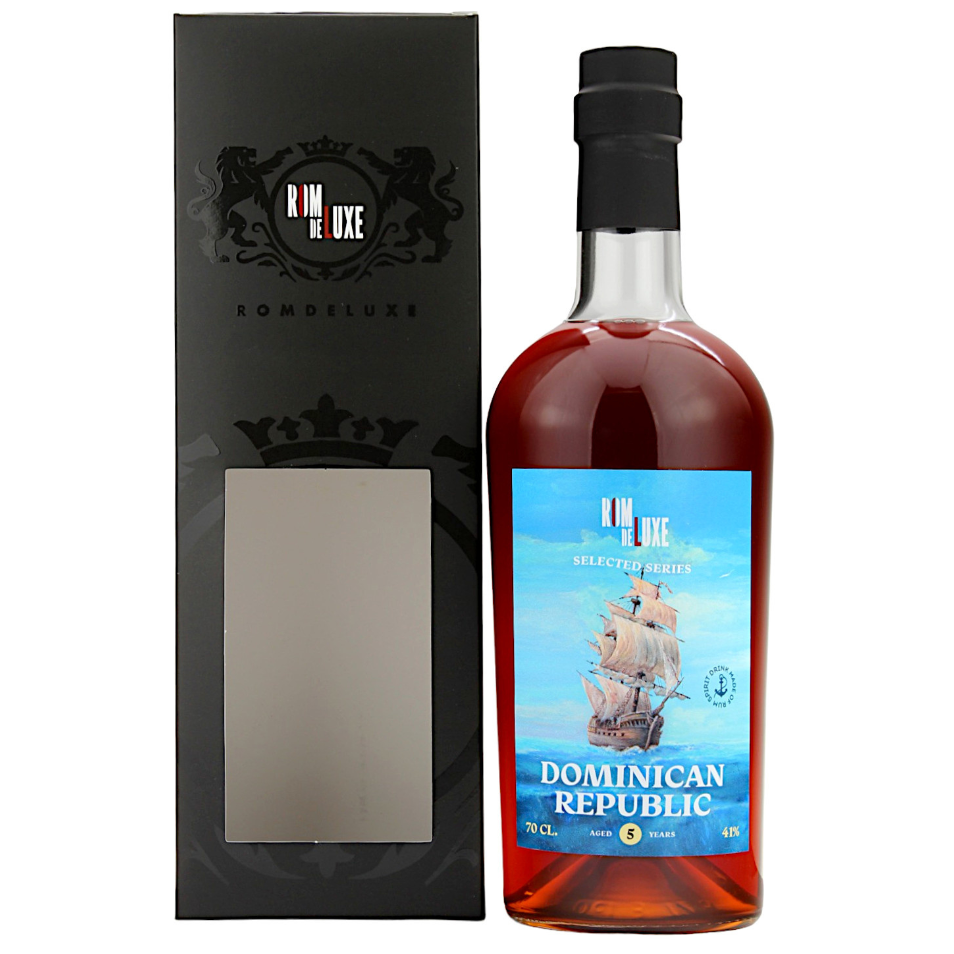 RomDeLuxe Selected Series No. 2 Dominican Republic Rum 41% 0,7l