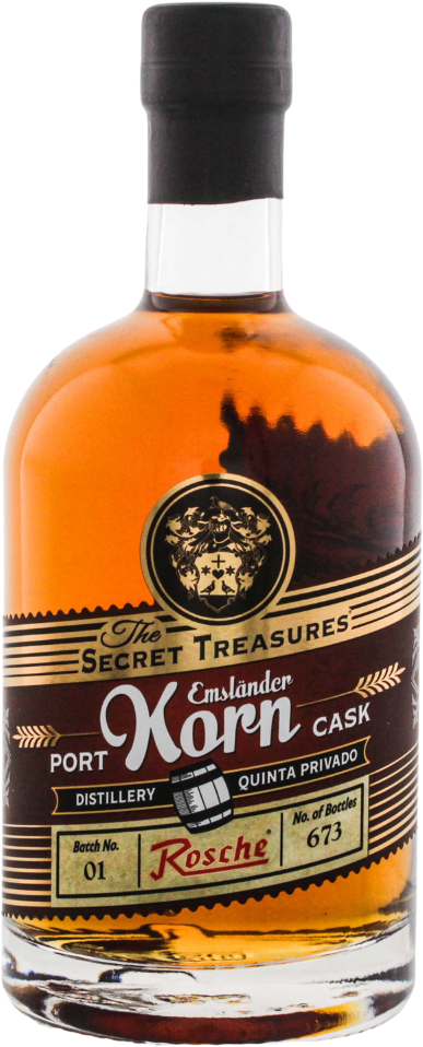 The Secret Treasures Emsländer Port Cask Finish Korn 44% 0,5l
