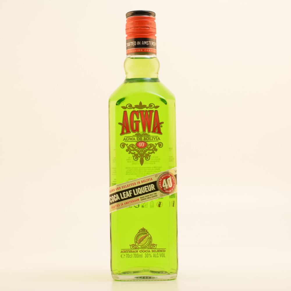 Agwa de Bolivia Coca Leaf Liquor 30% 0,7l