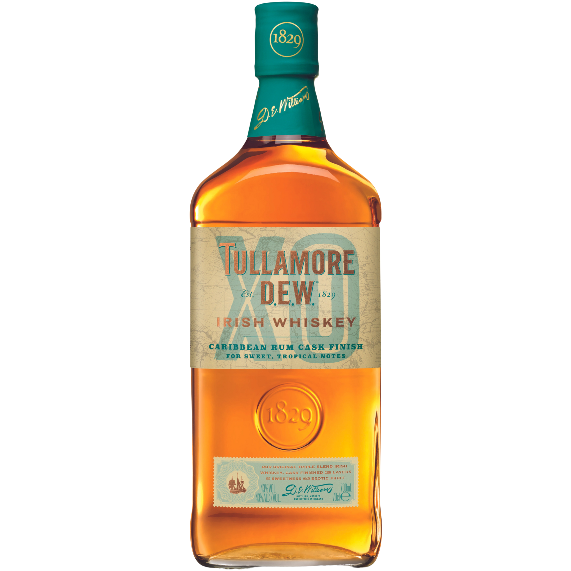 Tullamore Dew XO Demerara Rum Finish Whiskey 43% 0,7l