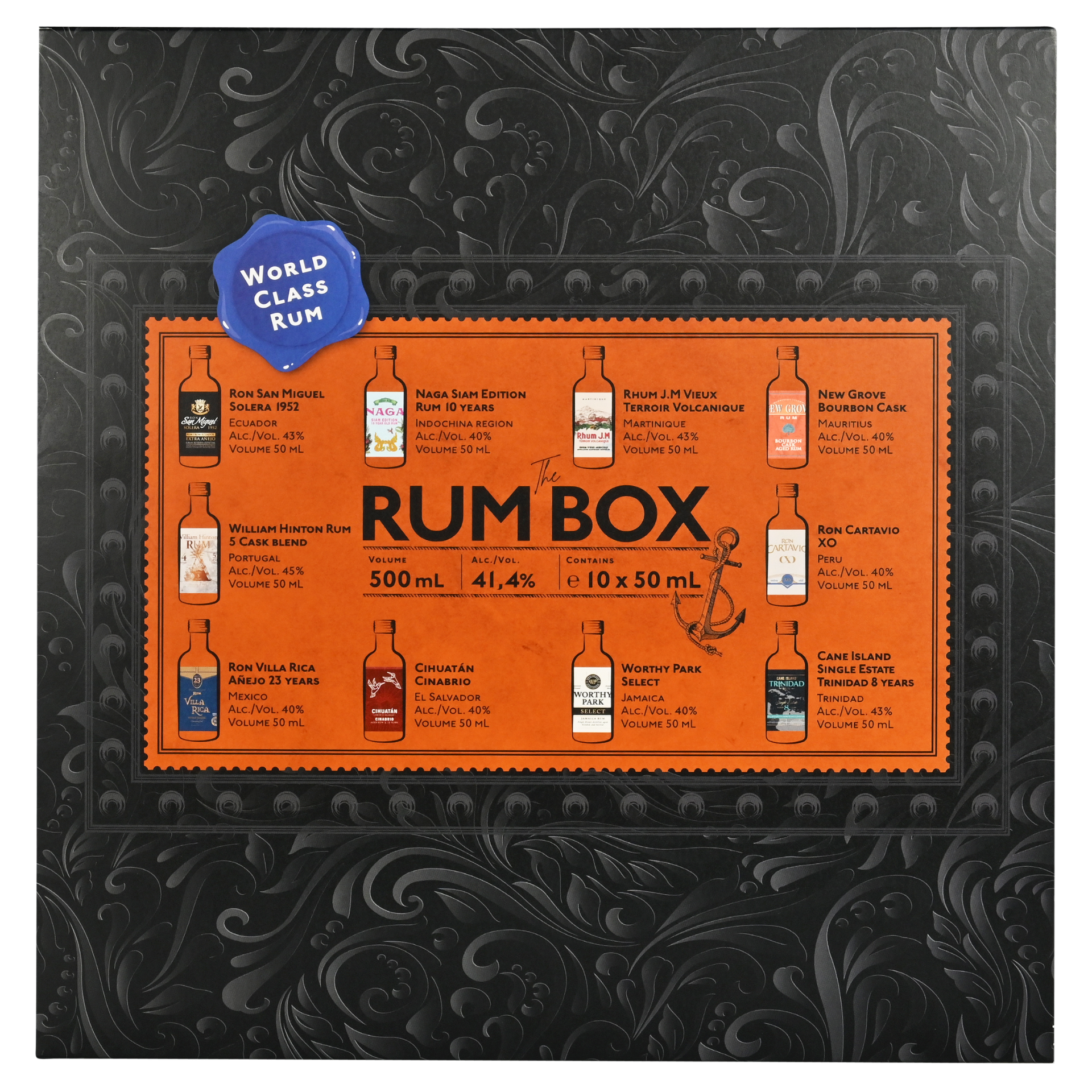 The Rum Box #3 41,4% 10x0,05l