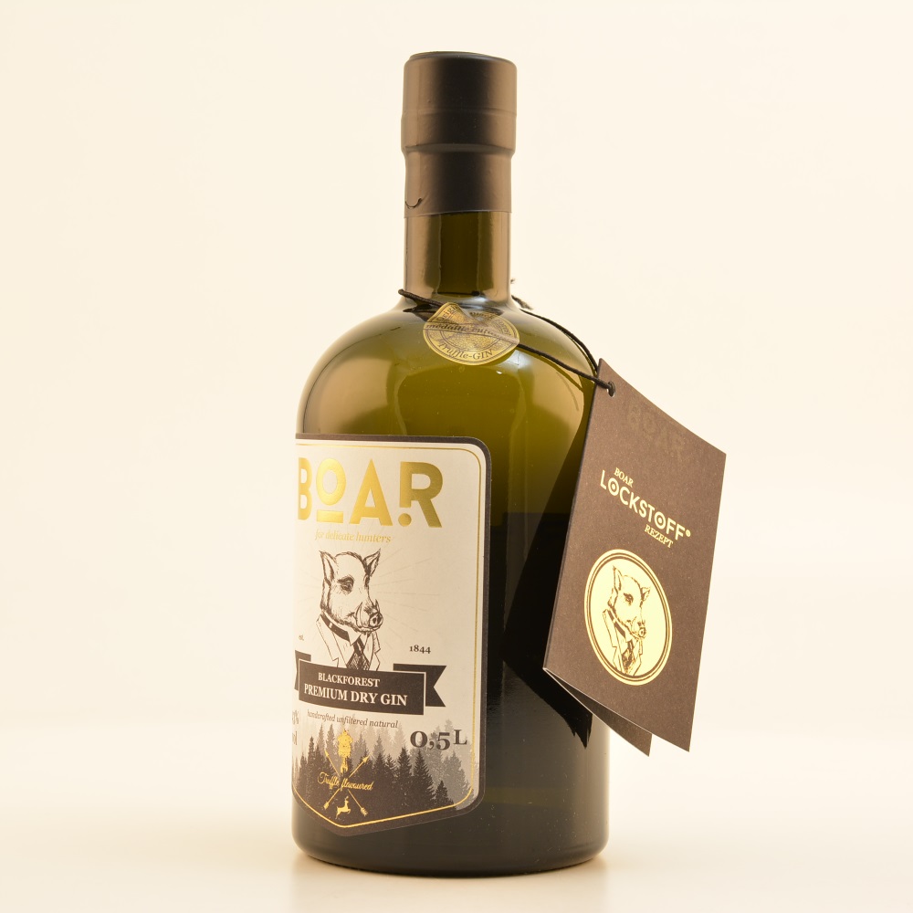 BOAR Premium Dry Trüffel Gin 43% 0,5l