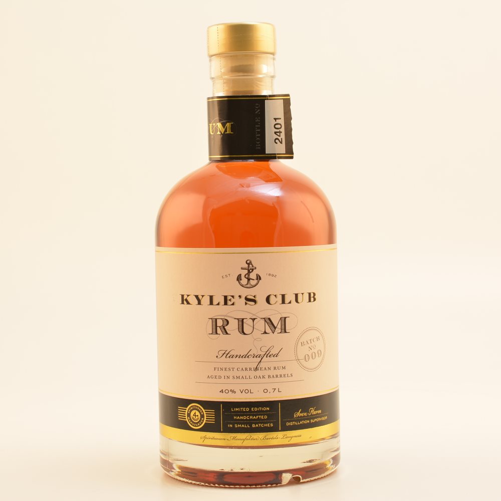 Kyle´s Club Rum 40% 0,7l