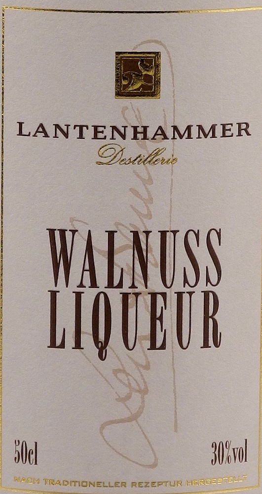 Lantenhammer Walnuss Liqueur 30% 0,5l