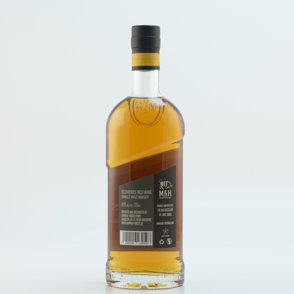 Milk & Honey Elements Red Wine Single Malt Whisky 46% 0,7l