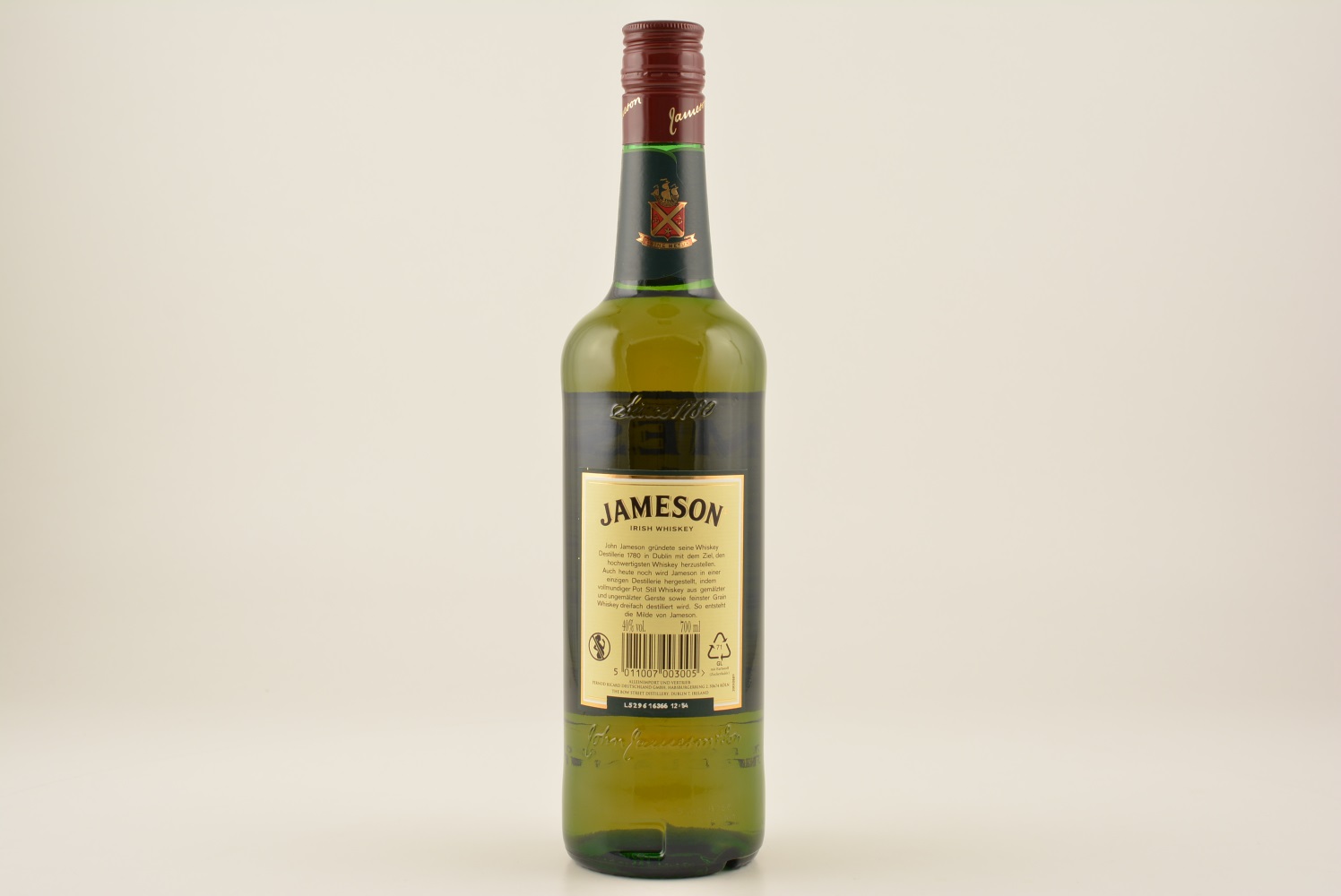 Jameson Irish Whiskey 40% 0,7l