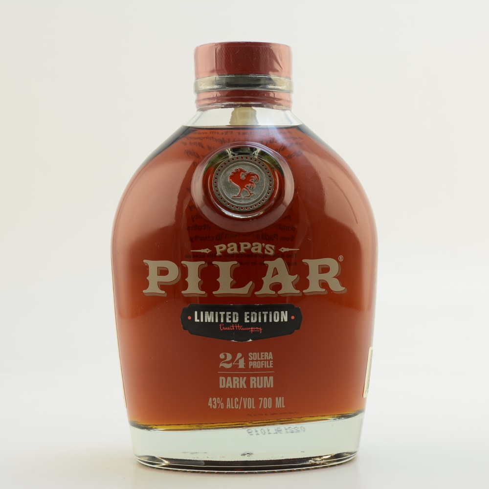 Papa's Pilar Bourbon Finish Rum 43% 0,7l