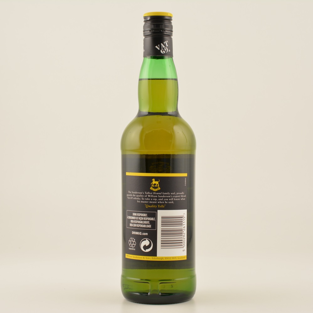 VAT 69 Blended Scotch Whisky 40% 0,7l