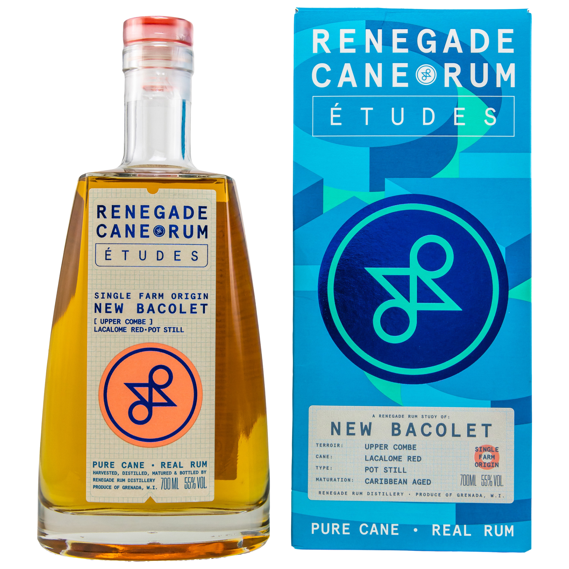 Renegade Etudes New Bacolet Rum 55% 0,7l