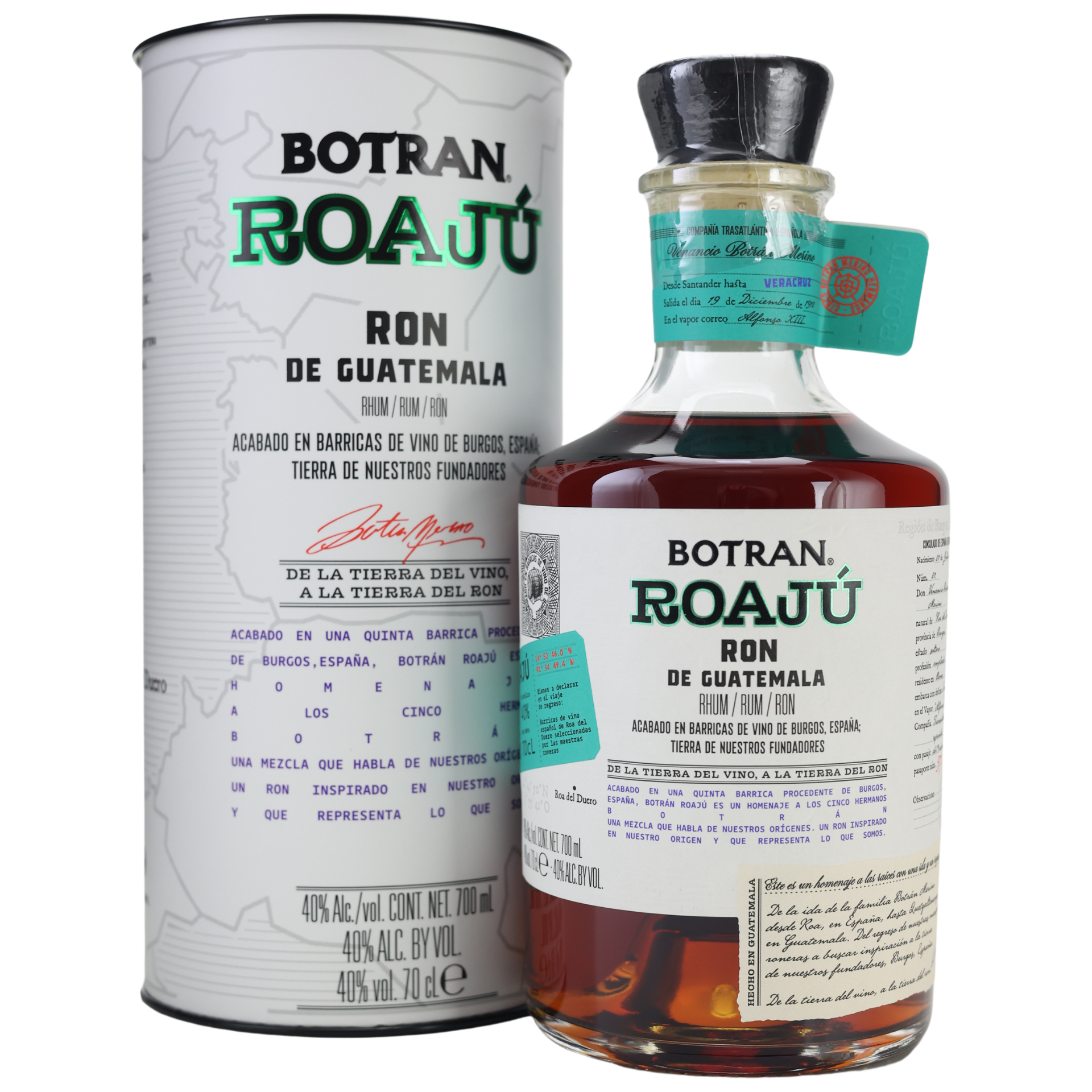 Botran Roaju Rum 40% 0,7l