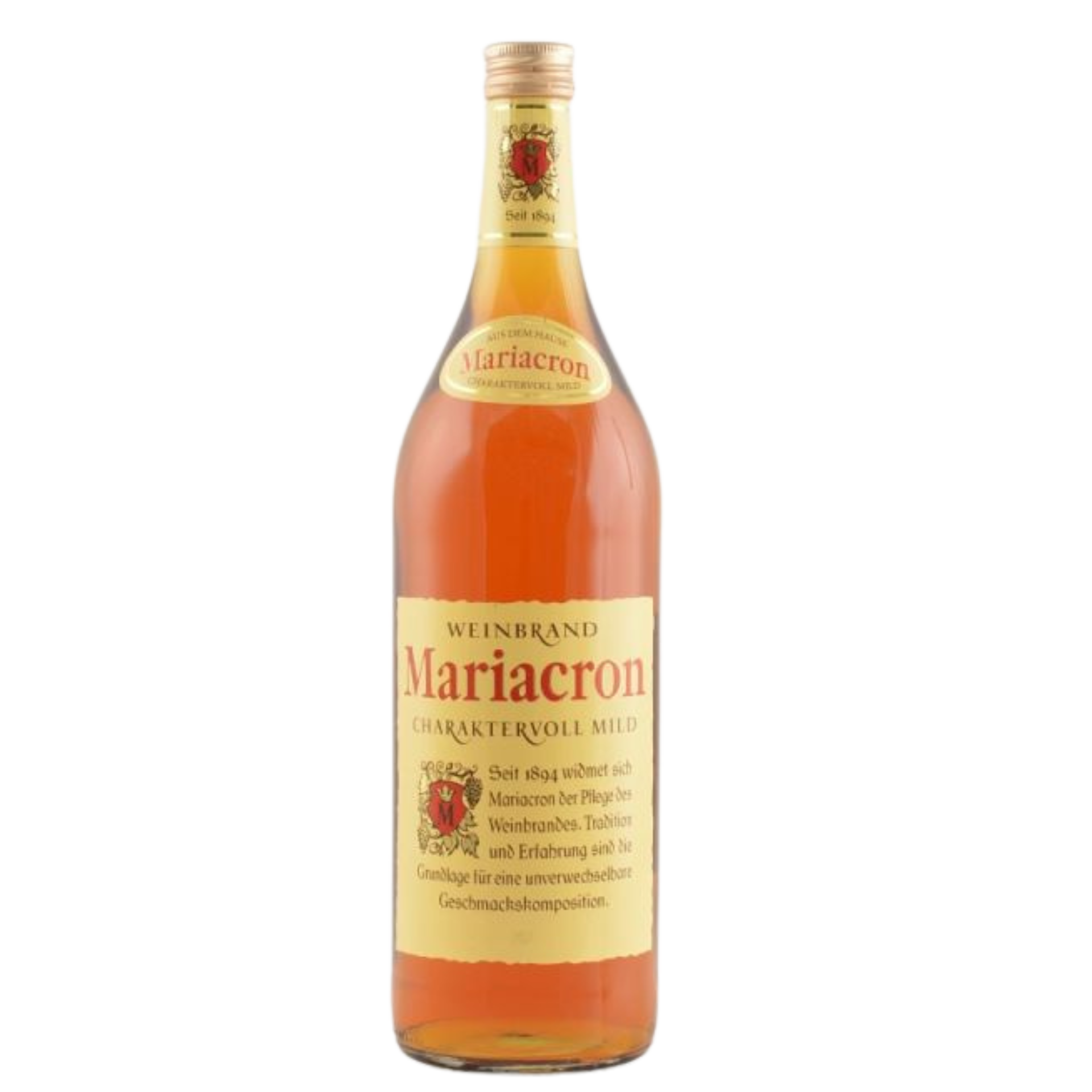 Mariacron Weinbrand 36% 1,0l