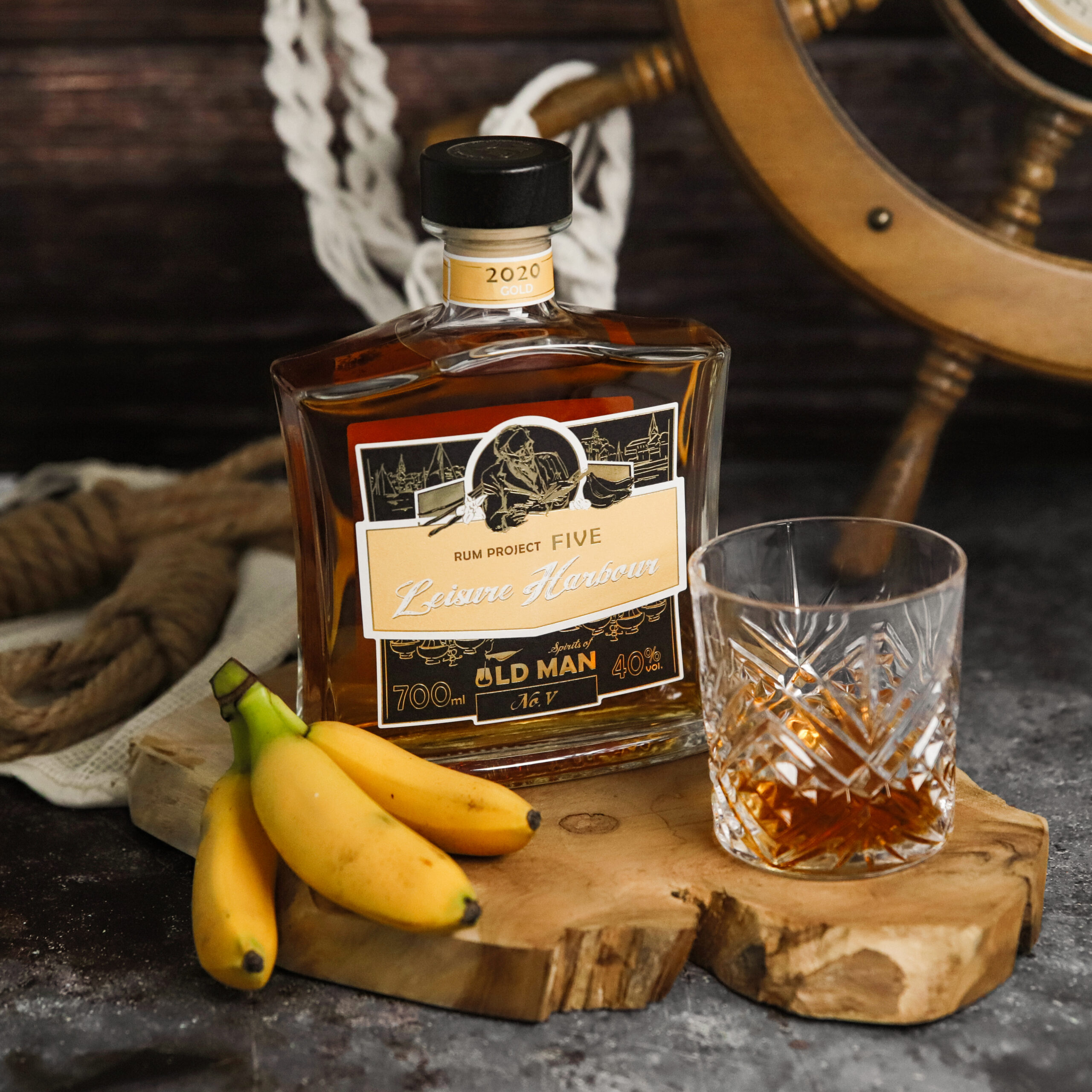 "Rum Project Five" (Leisure Harbour) by Spirits of Old Man 40% 0,7l