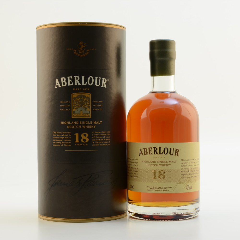 Aberlour 18 Jahre Speyside Whisky 43% 0,7l