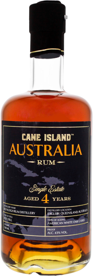 Cane Island Australia Single Estate Rum 4 Jahre 43% 0,7l