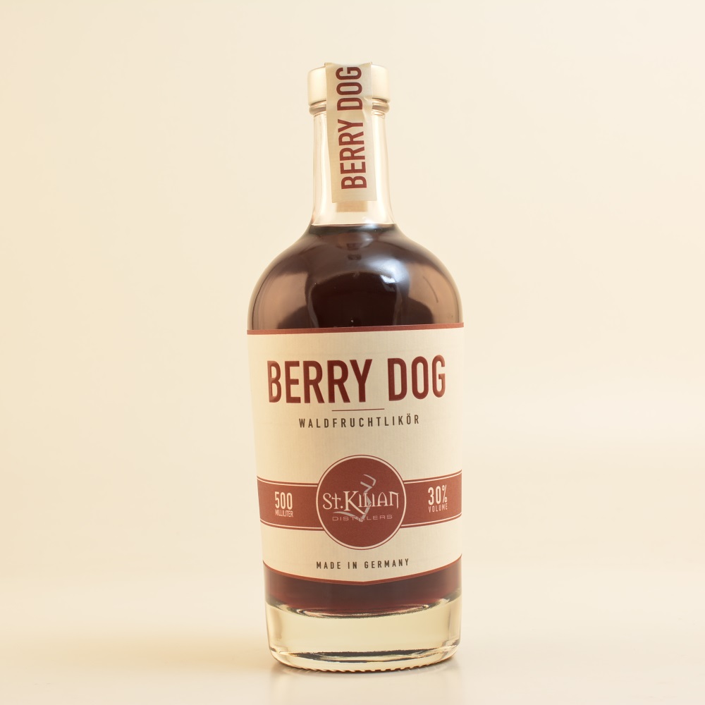 St. Kilian Distillers Berry Dog Waldfruchtlikör 30% 0,5l