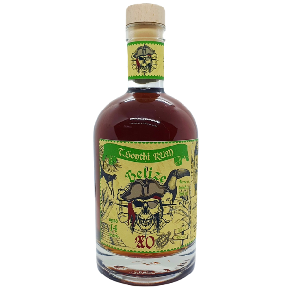 T. Sonthi Belize 14 Jahre Rum 43% 0,7l