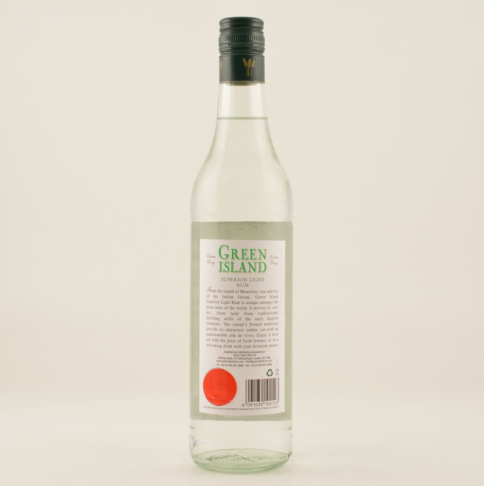 Green Island Superior Light Rum 40% 0,7l