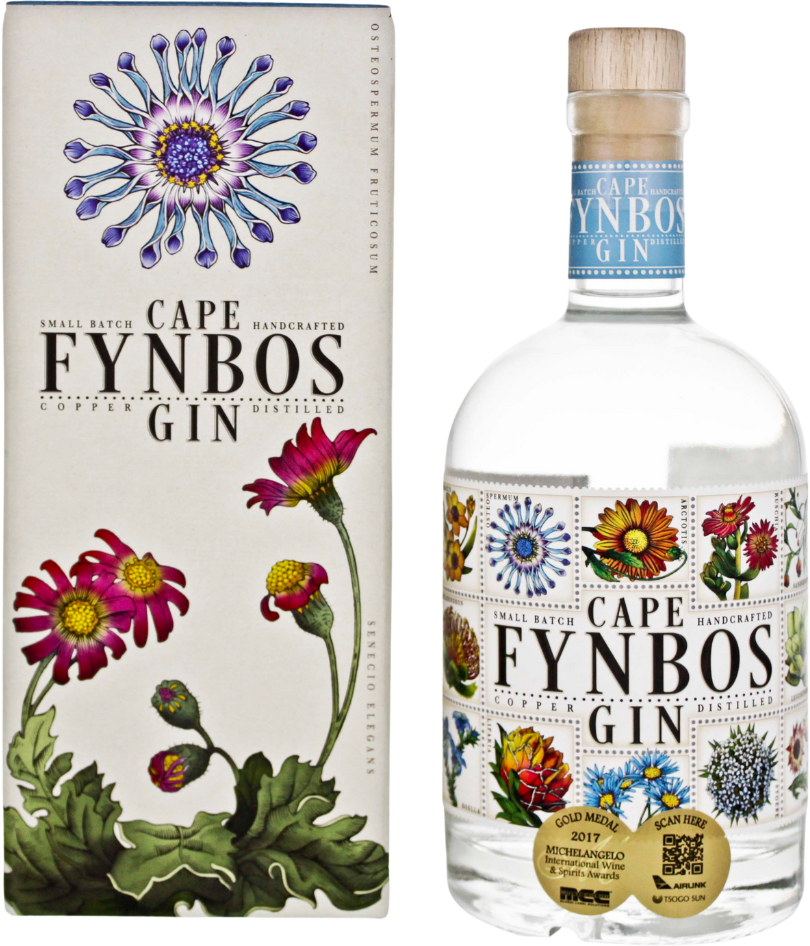 Cape Fynbos Gin 45% 0,5l