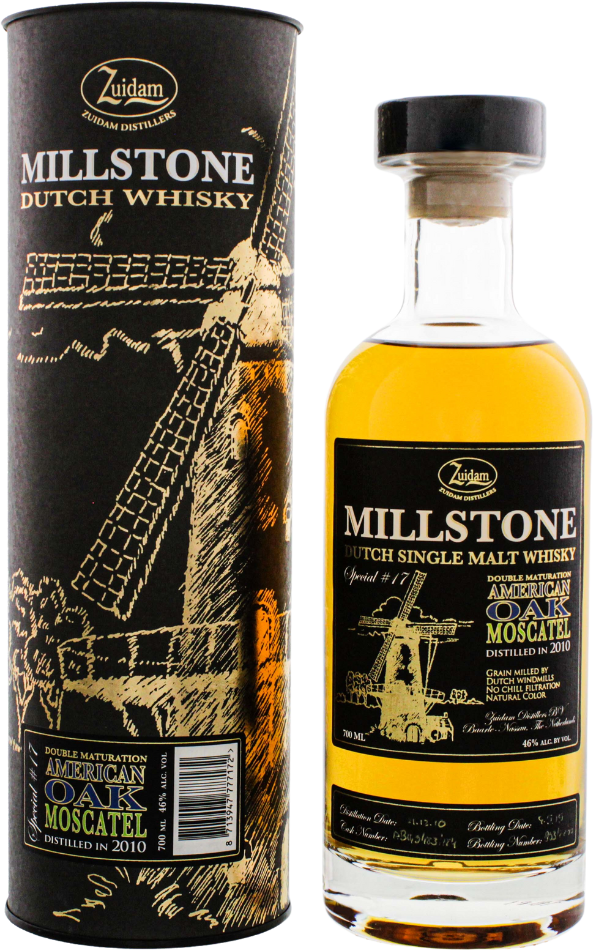 Zuidam Millstone Single Malt Whisky American Moscatel Cask 2010/2019 46% 0,7l