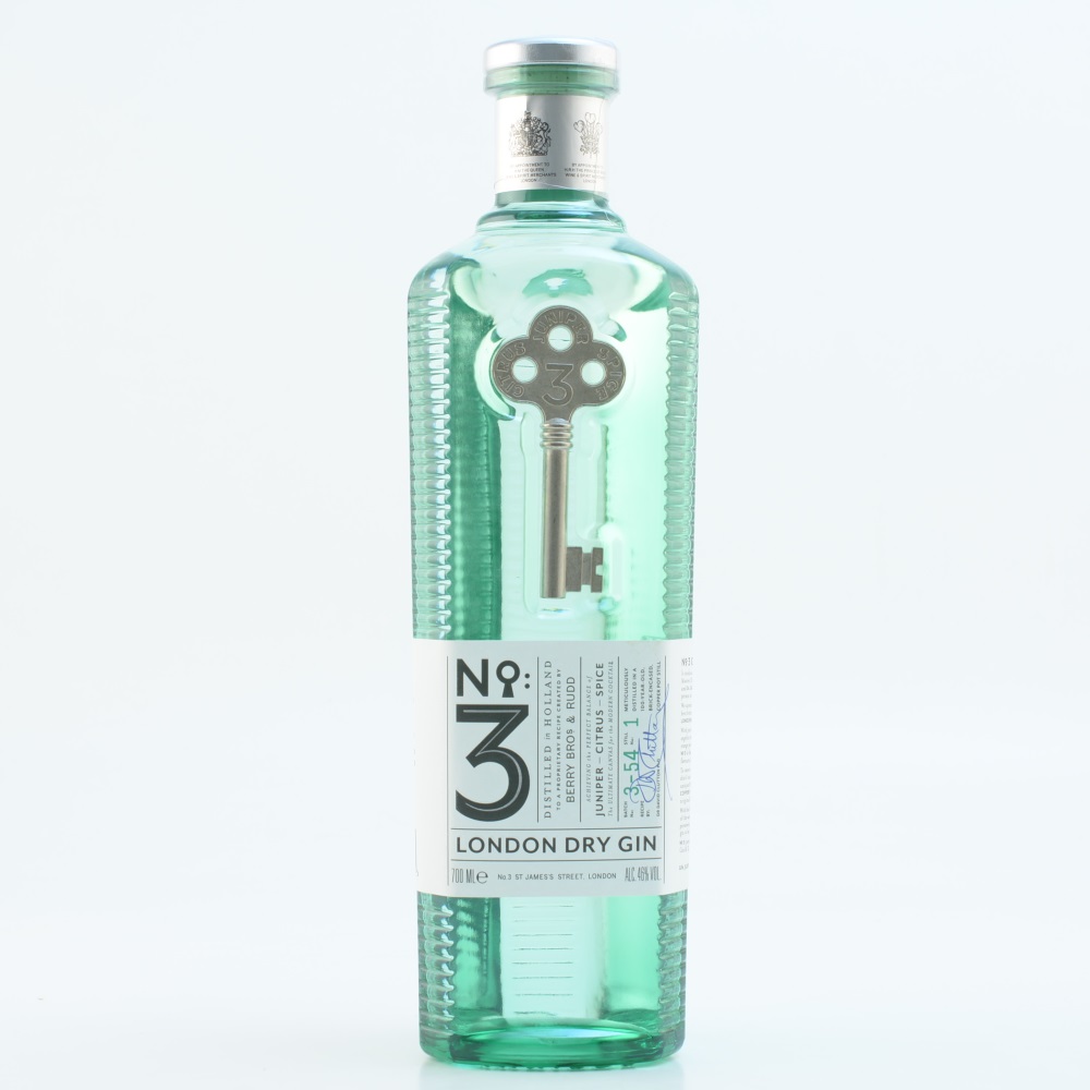 No. 3 London Dry Gin 46% 0,7l