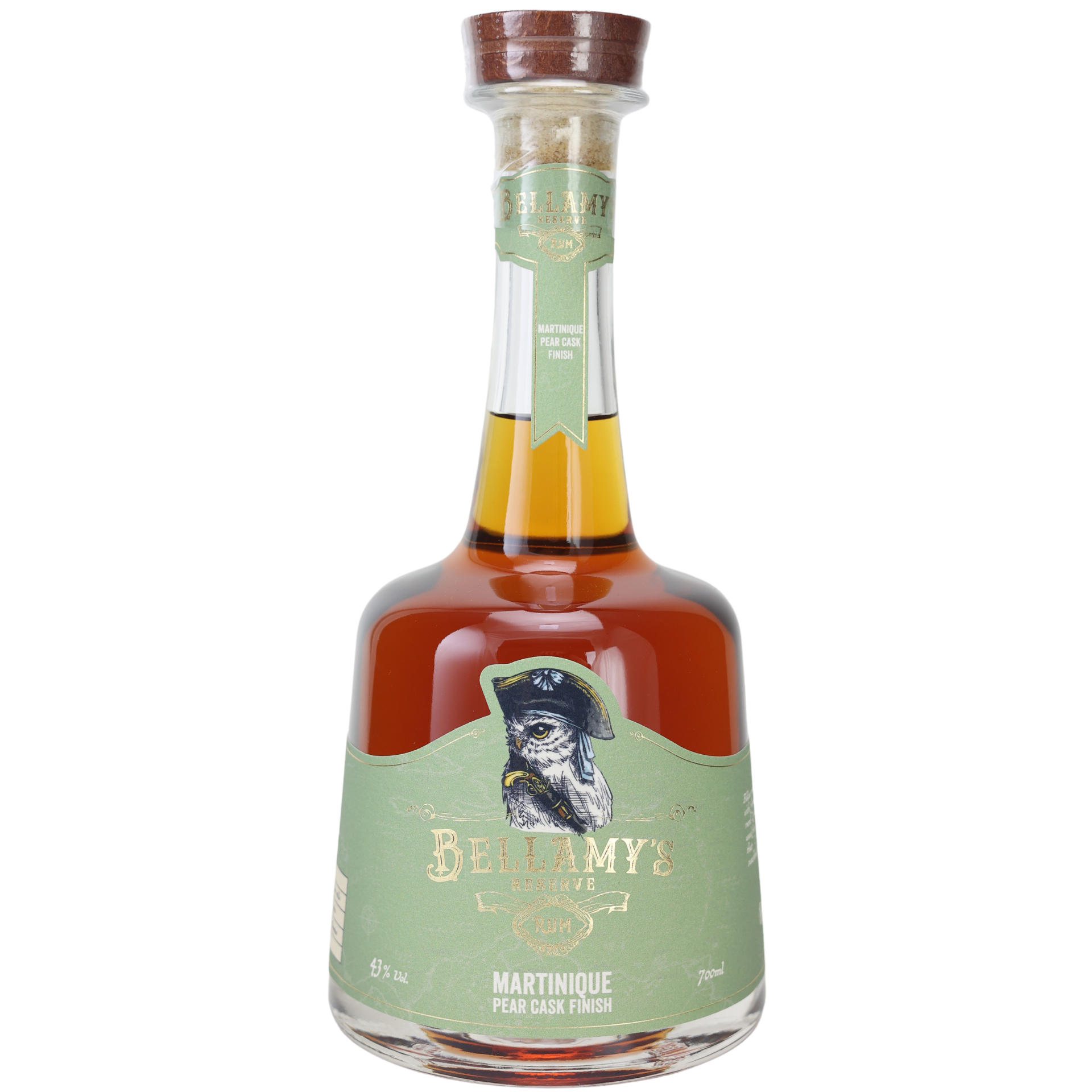Bellamys Reserve Rum French Antilles Pear Cask 43% 0,7l