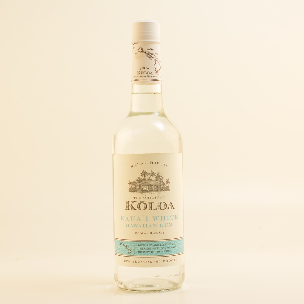Koloa Kaua'i White Rum 40% 0,7l