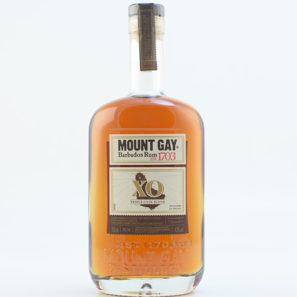 Mount Gay Rum XO Triple Cask Blend 43% 0,7l