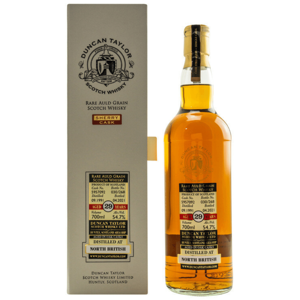 Duncan Taylor Rare Auld North British 1991/2021 Single Malt Whisky 54,7% 0,7l