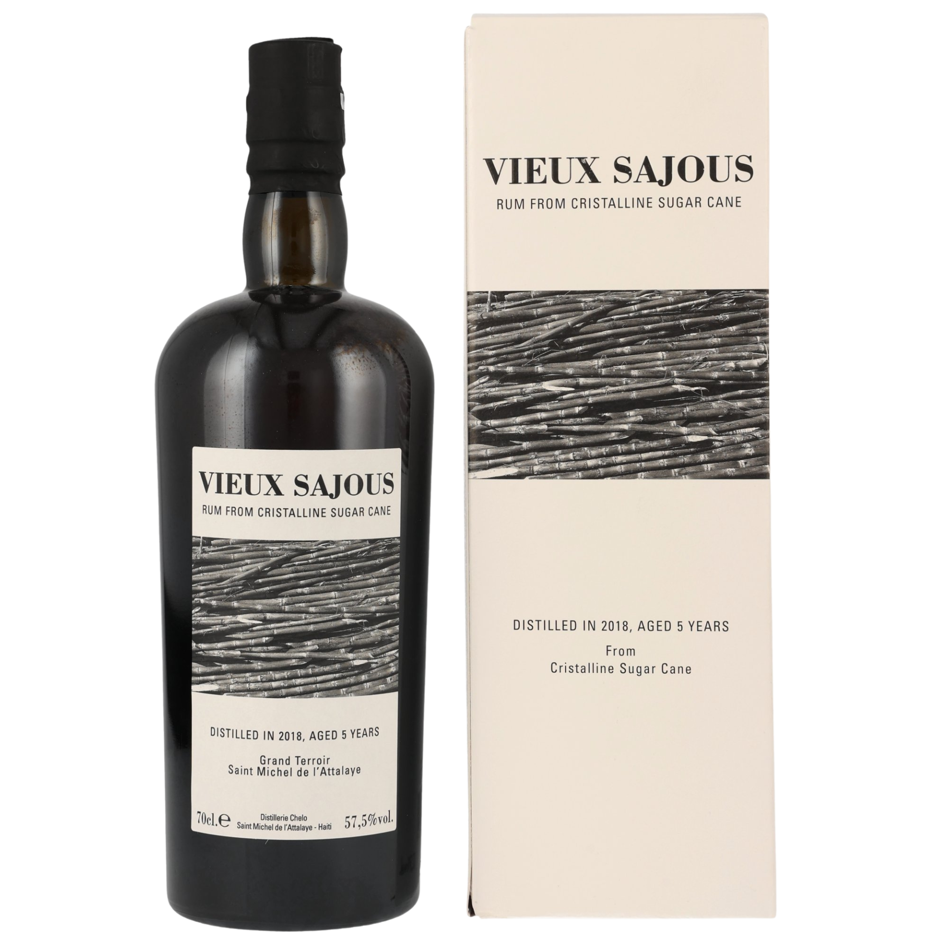 Vieux Sajous 5 Jahre Pure Single Rhum Agricole 57,5% 0,7l