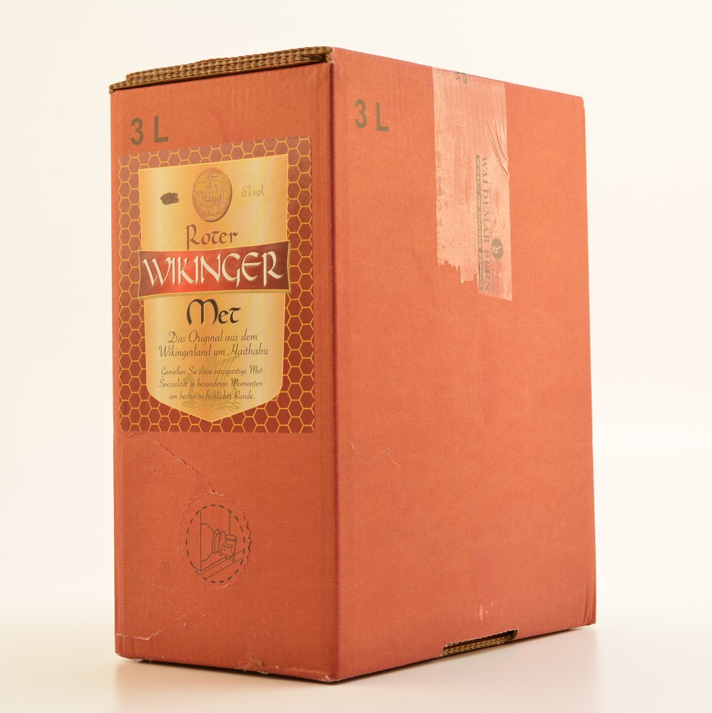 3 Liter Bag Box Original Roter Wikinger Met 6%