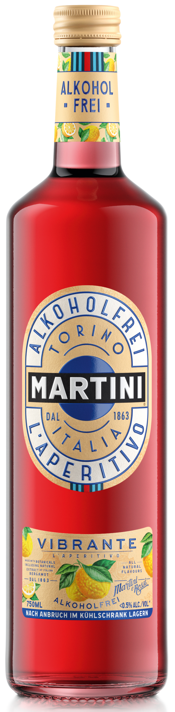 Martini Vibrante 0,7l (alkoholfrei)
