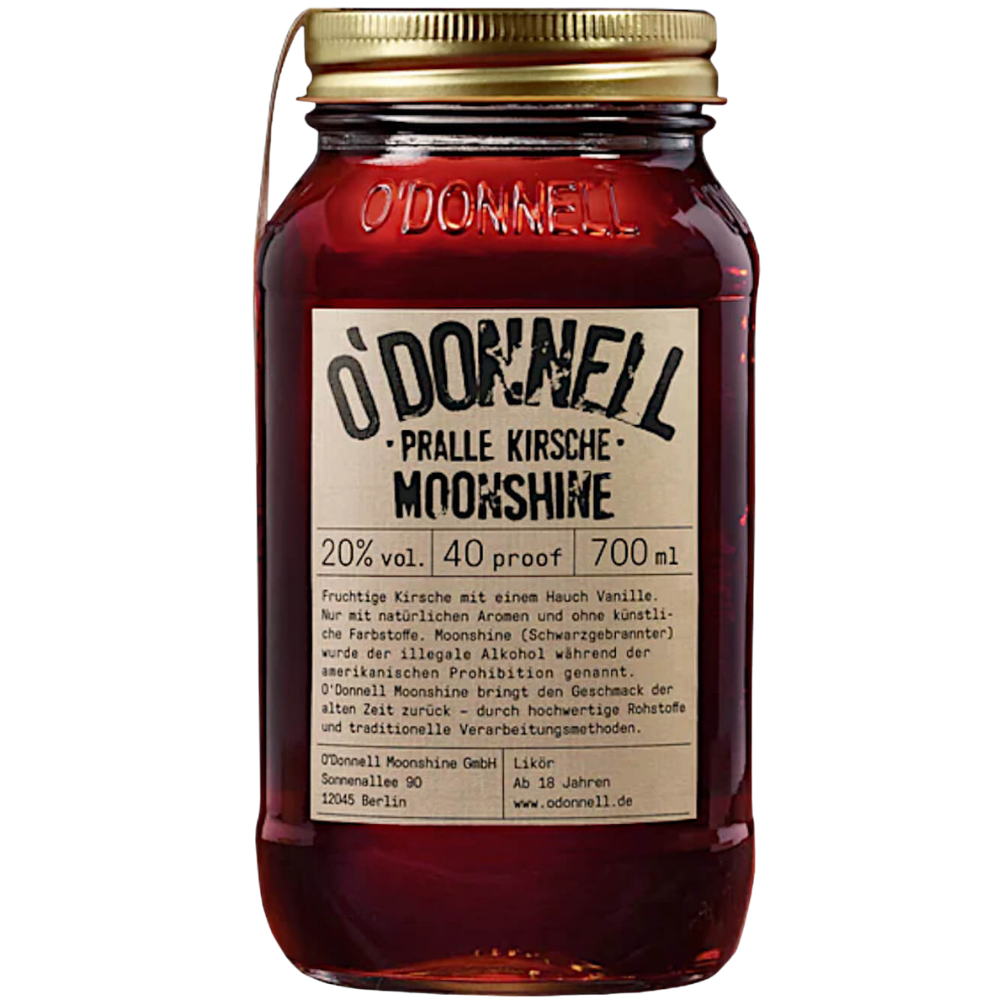 O'Donnell Original Moonshine "Pralle Kirsche" 20% 0,7l